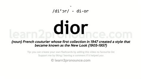 dior traduzione|Dior meaning slang.